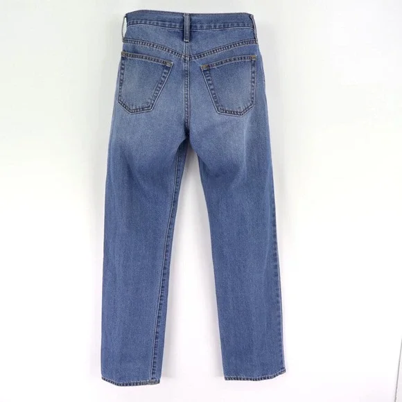 Old Navy Famous Jeans Mens Size 28x30 Blue Light Wash Denim Straight Leg Pockets - Picture 2 of 7